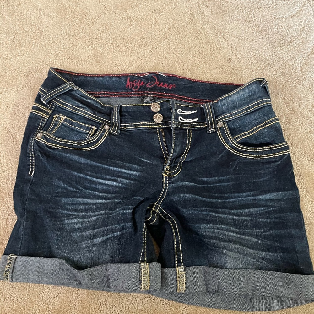 Denim shorts